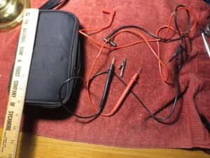 IDEAL 61-480 Digital Multimeter Tester Pouch, Case, Probes, Test Leads - Picture 1 of 8