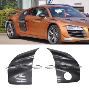 Fibra de carbono para Audi R8 cupé 2008-2015 reacondicionamiento puerta lateral guardabarros panel hojas - Imagen 1 de 12