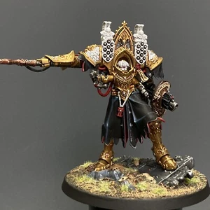 Warhammer 40K Adepta Sororitas Presale Painted Morvenn Vahl Abbess Sanctorum GW - Picture 1 of 7
