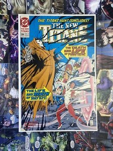 The New Titans #84 (1992) DC Comics 🔑DEATH OF JERICHO🔑 MARV WOLFMAN 4.0 VG - Photo 1/6