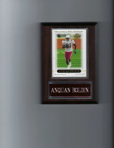 ANQUAN BOLDIN PLAQUE ARIZONA CARDINALS FOOTBALL NFL   C2 Cover