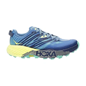 HOKA SPEEDGOAT 4 SCARPE RUNNING TRAIL BLU/VERDE ACQUA - Picture 1 of 9