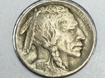 1913-P tipo 1 Buffalo Nickel en extra fino Foto 1 de 2