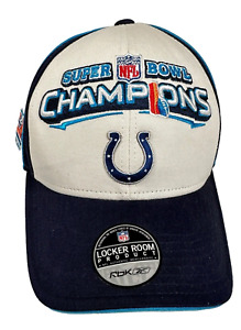 REEBOK Indianapolis Colts 2007 NFL SUPER BOWL XLI Champions Cap Hat Adjustable