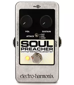 Electro-Harmonix Soul Preacher Nano Compresor Soporte de Compresión Pedal - Imagen 1 de 2