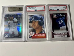 Gleyber Torres Rookie/Prospect Graded Lot! Refractor/Red Holo!!! - Picture 1 of 7
