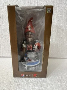 NIB DUKE JOHNSON CLEVELAND BROWNS PEPSI BOBBLEHEAD BROWNY THE ELF - Picture 1 of 5