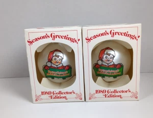 Campbells 1989 niños sopa adornos caja edición coleccionista dos ofertas - Imagen 1 de 4