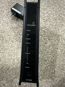 Centurylink Zyxel C1100Z 802.11n VDSL2 Wireless Modem with Router- NEW - Picture 1 of 7