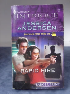 Rapid Fire, by Jessica Andersen,  Intrigue, LARGER PRING,2006,  6080 - Imagen 1 de 3