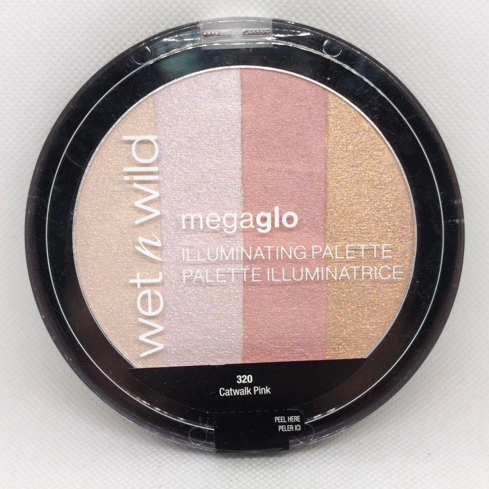 Wet n Wild MegaGlo Illuminating Palette, Catwalk Pink 320, 0.35 oz - Image 1 of 1