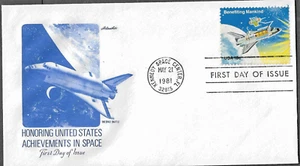 USA - 1981 "ARTMASTER" HONORING US ACHIEVEMENTS IN SPACE FIRST DAY COVER - Picture 1 of 1