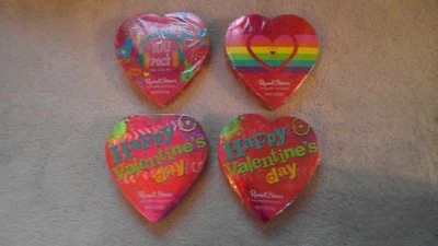 (4) Russell Stover Assorted Fine Chocolates 4.75 Oz Each Valentine Heart - Image 1 of 4