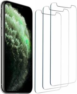 3 Pack For iPhone XS Max Premium Tempered Glass Screen Protector,Case Friendly - Picture 1 of 8