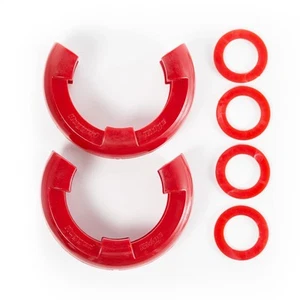 Rugged Ridge Fits 11235.41 ReD 7/8in D-Ring Isolator Kit - Picture 1 of 10