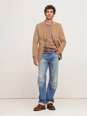 Banana Republic Signature Italian Cashmere Blazer  40 S | Camel Jacket NEW - Image 1 of 4