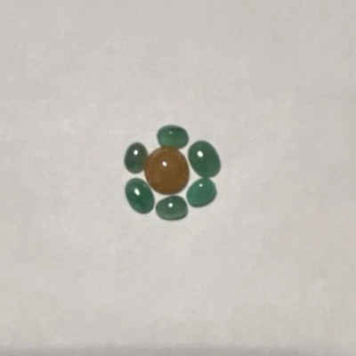 1.45ct Oval Natural Jadeite Honey - Yellow+Green Jade- Untreated, Burma Gemstone - Image 1 of 4