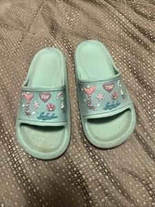 Meerjungfrau im Herzen Sandalen kaum getragen - Bild 1 von 2