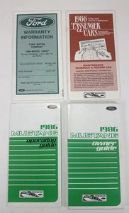 1986 Ford Mustang Owners Manual User Guide Reference Operator Book OEM - Picture 1 of 4