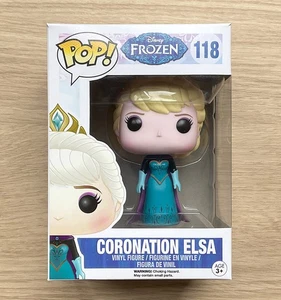 Funko Pop Disney Frozen Coronation Elsa #118 + Protector Gratis - Imagen 1 de 6