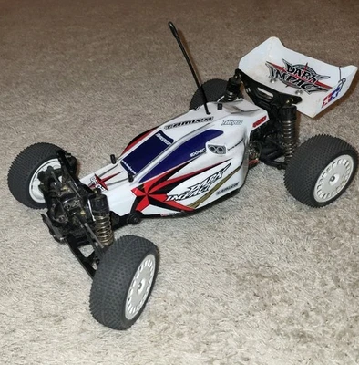 Tamiya 1:10 RC Buggy Dark Impact 4WD DF-03 2,4 GHz Acoms-RX Tuningmotor 30058370 - Bild 1 von 4