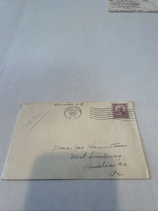 RARA HISTORIA POSTAL DANIEL WEBSTER HANOVER, NH 1932 - Imagen 1 de 3