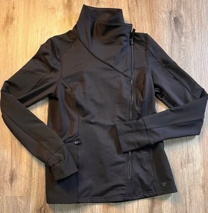 5.11 Tactical Eleanor Jacket Black Asymmetrical Zip Up Stretch Size S Petite - Picture 1 of 6