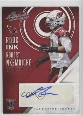 2016 Panini Absolute Rook Ink Silver /250 Robert Nkemdiche #42 Rookie Auto RC - Image 1 of 2