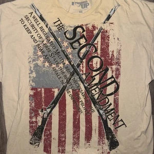 Ranger Up Second Amendment All Over Print T-Shirt 2A Gun Guns Shirt Men’s XXL 🔫 - Picture 1 of 5