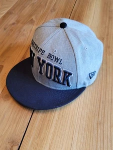 Nadelstreifen Schale New York New Era 59fifty grau Größe 7 1/8 tailliert Mütze - Bild 1 von 6