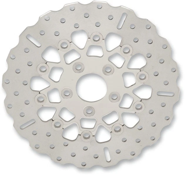 Rotor de freno de banda ancha contorno flotante EBC pulido #RSD017C Harley Davidson Foto 1 de 1