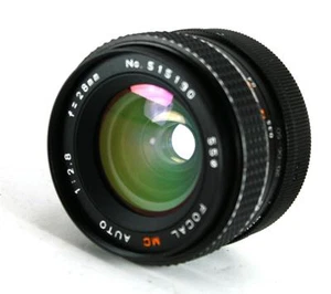 Focal Wide Angle 28mm F2.8 Lens M42/Pentax Screw Mount - Picture 1 of 1