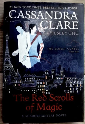 The Red Scrolls Of Magic *SIGNED* Cassandra Clare YA Paranormal Romance 2019 HC Foto 1 de 4