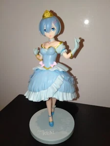 SEGA RE:ZERO Rem Pretty Princess Anime Figure No Box - Picture 1 of 7