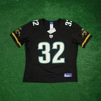 Camiseta deportiva oficial para mujer Maurice Jones-Drew Reebok Jacksonville Jaguras EQT Foto 1 de 4