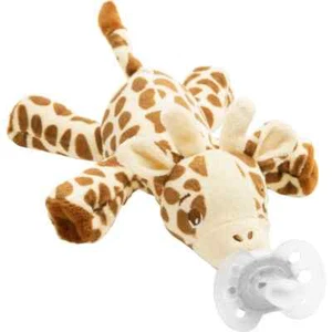 Edredón para bebé Philips Avent jirafa acurrucado con chupete ultra suave - Imagen 1 de 3