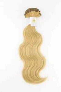 Bohyme European Body Wave Machine-Tied Weft Remy Human Hair 18" Color D22/27 - Picture 1 of 2