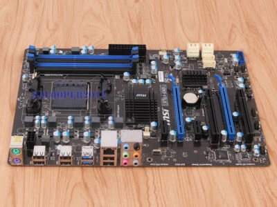 MSI 970A-G43 Motherboard MS-7693 Socket AM3/AM3+ DDR3 AMD 970 100% working - Image 1 of 2