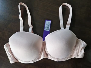 SERAPHINE NWT Nude Annie Bra T-Shirt Maternity & Nursing Underwire Bra UK 38B - Picture 1 of 9