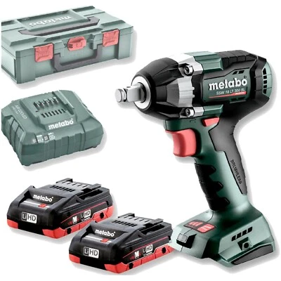 Avvitatore a Massa Battente a Batteria 18V METABO Impulsi 300Nm SSW 18 LT BL - Immagine 1 di 4