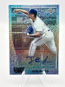 JOSE BUTTO 2021 LEAF METAL DRAFT WAVE AUTO #LA-JB1 JC - Picture 1 of 2
