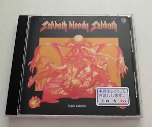 JAPAN Black Sabbath – Sabbath Bloody Sabbath 1989 CD NEAR MINT 23PD-125 - Picture 1 of 7