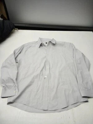 THREADS & HEIRS COTTON OXFORD LONG SLEEVE BUTTON SHIRT Men's XL Lt. Blue  - Image 1 of 4