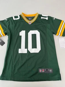 Camiseta de fútbol americano juvenil Green Bay Packers #10 Jordan Love Nike NFL 10/12 mediana - Imagen 1 de 4