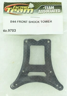 Team Associated B44 Front Graphite Shock Tower ASC9703 9703 RC10-B44.1 Factory - Image 1 of 2