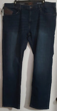 Copper & Oak Men's Blue Jeans Size 38 x 32 Slim Straight Heron Dark Wash/NWT