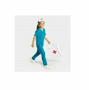 HYDE & EEK! KID'S NURSE COSTUME, BLUE *CHECK FOR SIZE* - Picture 1 of 2