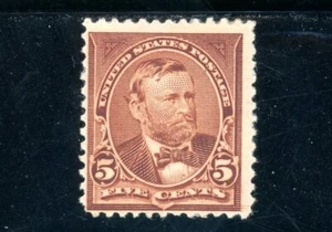 USAstamps Unused FVF US Serie of 1895 Grant Scott 270 Part OG MHR - Picture 1 of 2