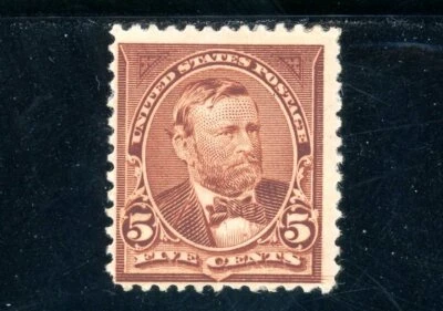 USAstamps Unused FVF US Serie of 1895 Grant Scott 270 Part OG MHR  - Image 1 of 2