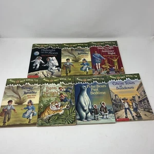 Lot Of 7 Magic Tree House Chapter Books. Paperback Books By Mary Pope Osborne - Imagen 1 de 5